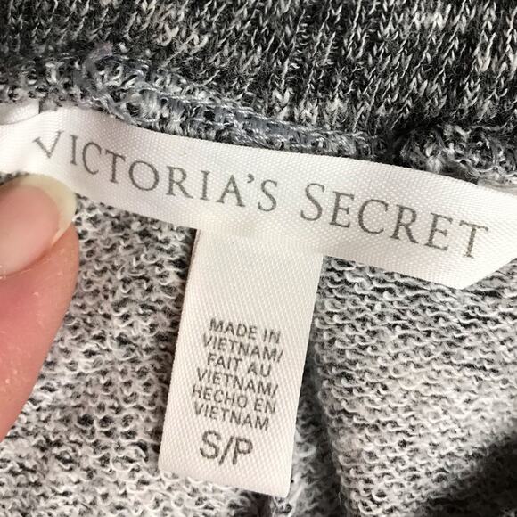 Victoria's Secret Gray Joggers Size Small Zip Ankle - Picture 6 of 9